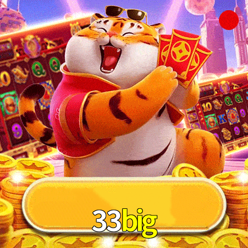 Imagem promocional da 33big mostrando a plataforma e suas vantagens